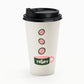 16 oz Custom Recyclable Paper Cups with Lids