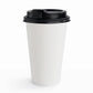 16 oz Blank Recyclable Paper Cups with Lids