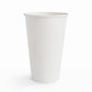 16 oz Blank Recyclable Paper Cups-SPU RacetopPrint