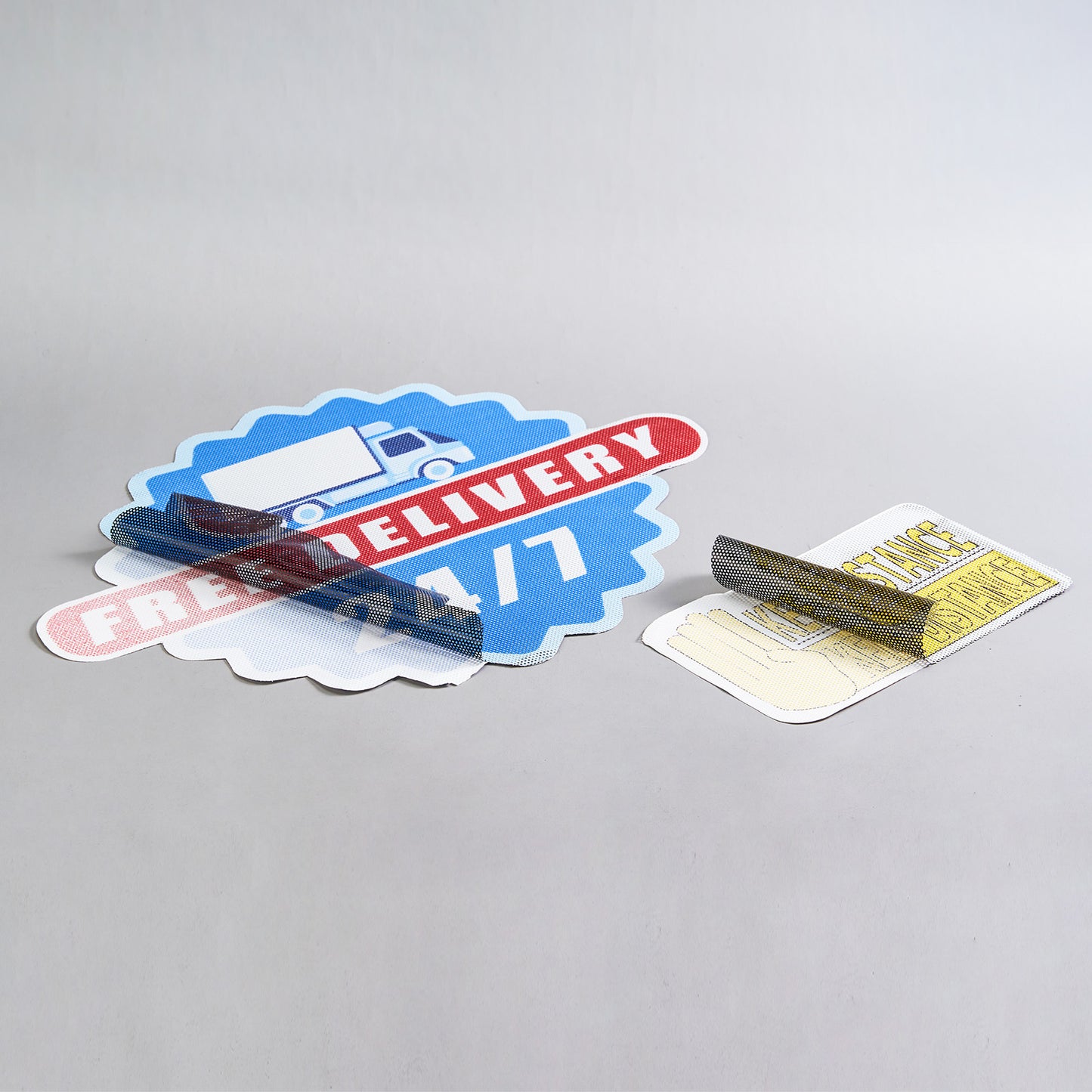 Custom Perforated Car Window Decals