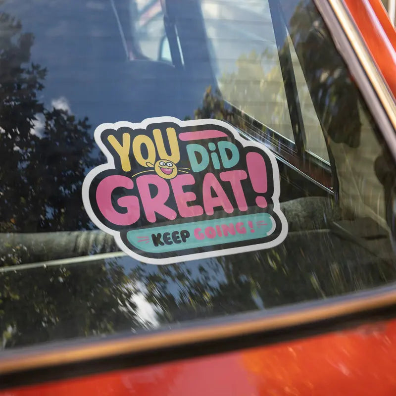 Custom Front Adhesive Sticker - Clear Application|Racetop Print – RACETOP