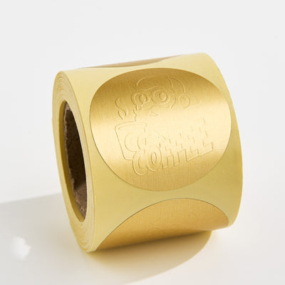 Embossed Foil Labels