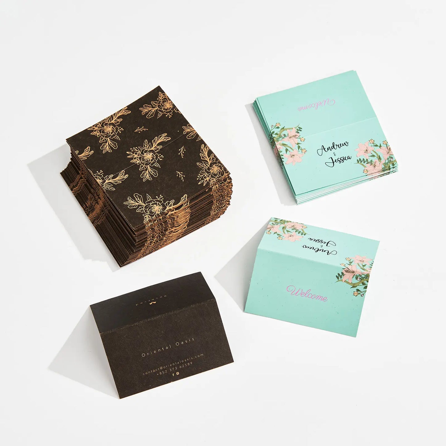 Custom Folded Business Card
