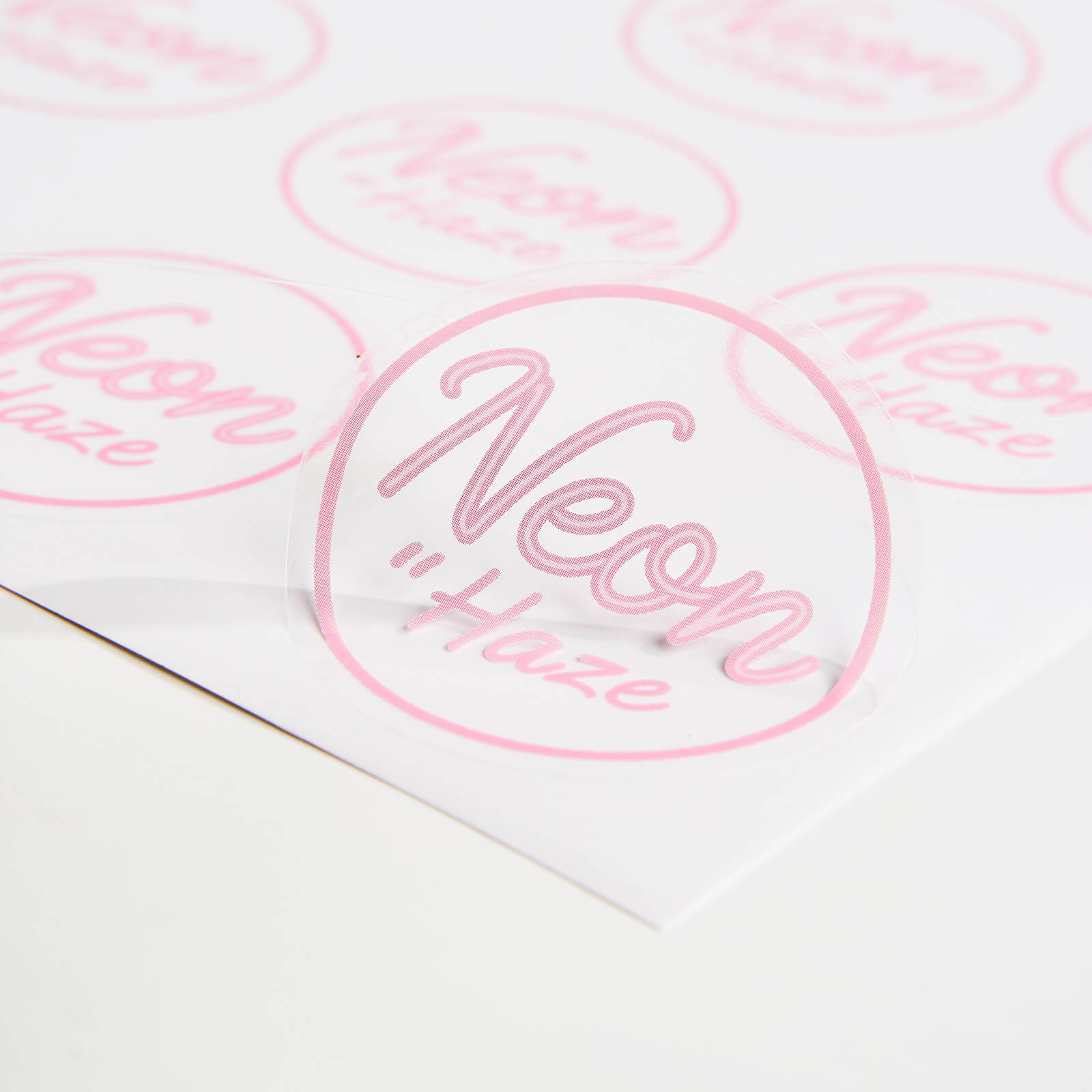 Clear Sheet Labels