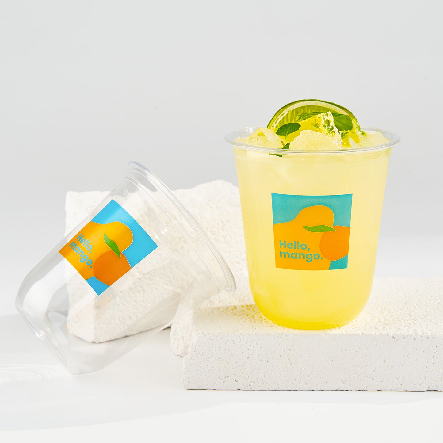 12 oz Custom Recyclable Round Bottom Plastic Cups