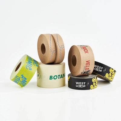 Custom Water-Activated Packaging Tape