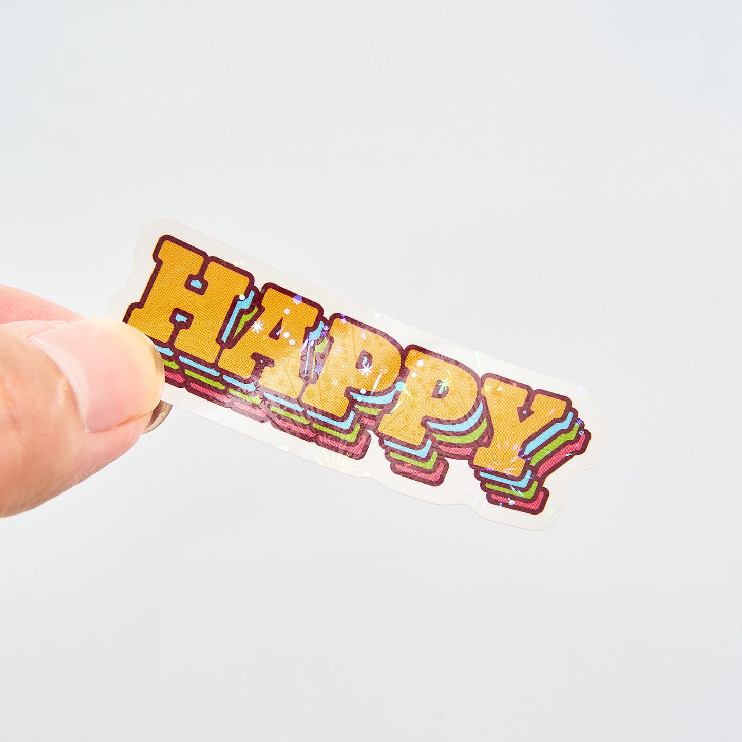 Holographic Fireworks Sticker Sheets