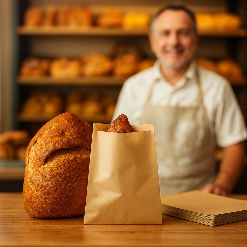 Kraft Grease Resistant Bags