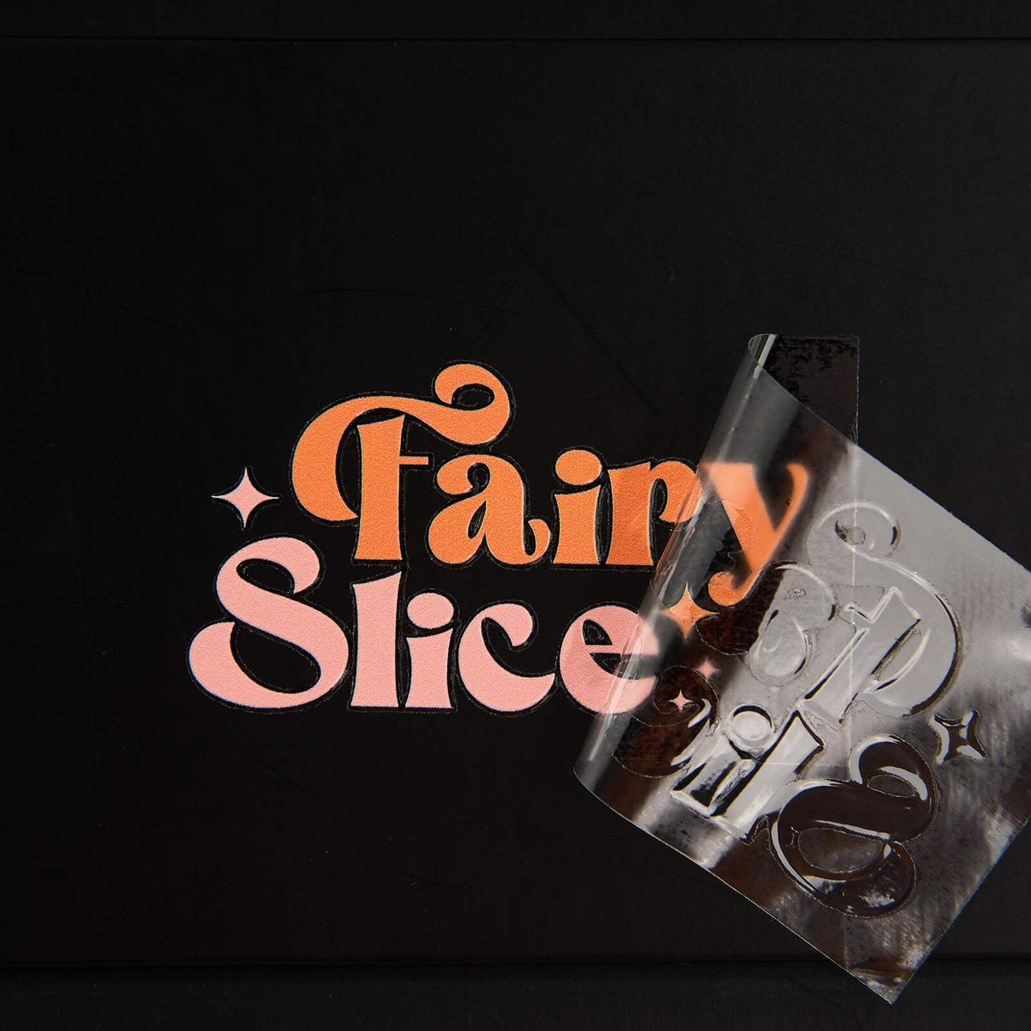 UV DTF Lettering Transfer Stickers