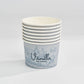 8 oz Custom Recyclable Ice Cream & Yogurt Cups