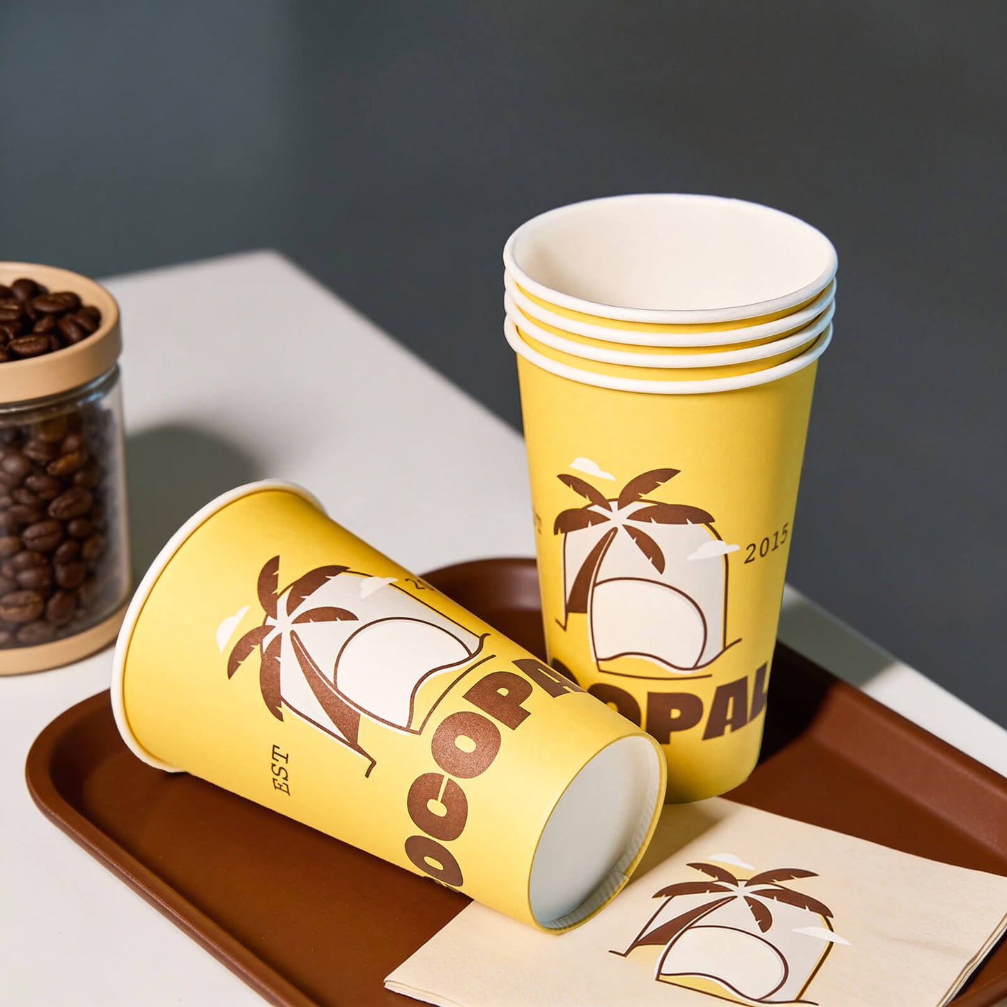 16 oz Custom Compostable Paper Cups