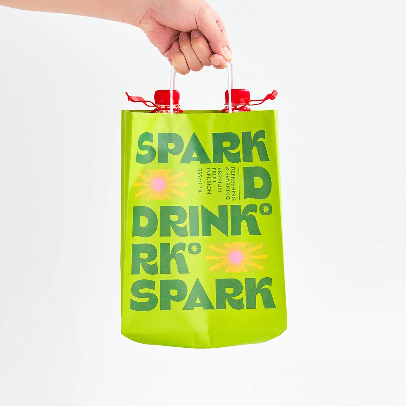 Custom Reinforced Kraft Paper Bags-测试 RacetopPrint