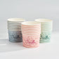 8 oz Custom Recyclable Ice Cream & Yogurt Cups