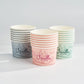 8 oz Custom Recyclable Ice Cream & Yogurt Cups