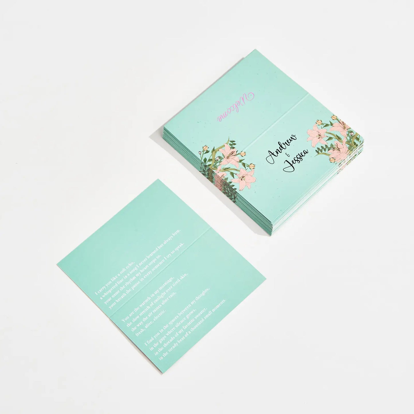 Custom Folded Business Card