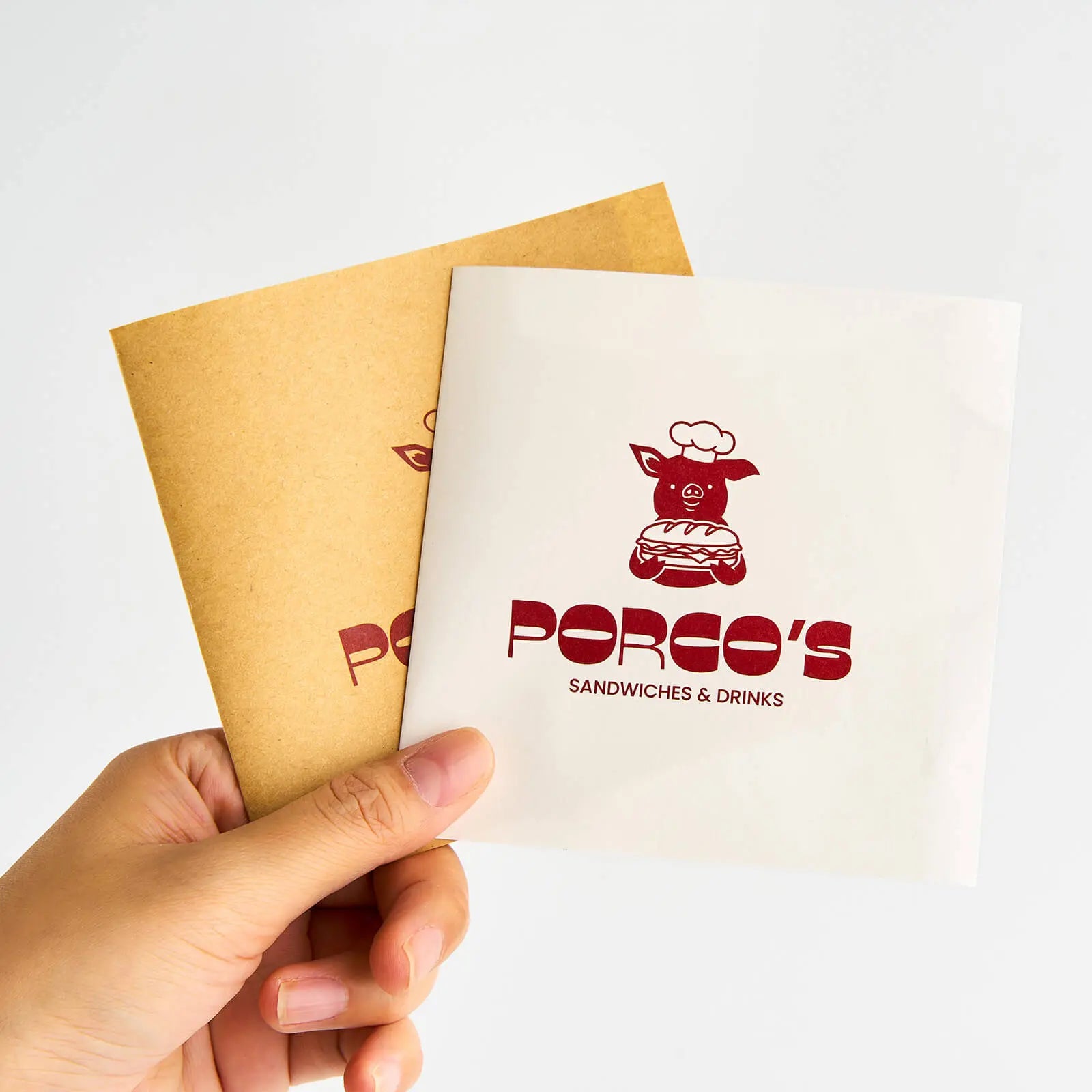 Custom Two-Sided Open Bags