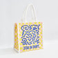 Custom Cotton Canvas Flat Bottom Tote Bag with Padded Handles