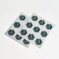 Silver Metallic Sheet Labels