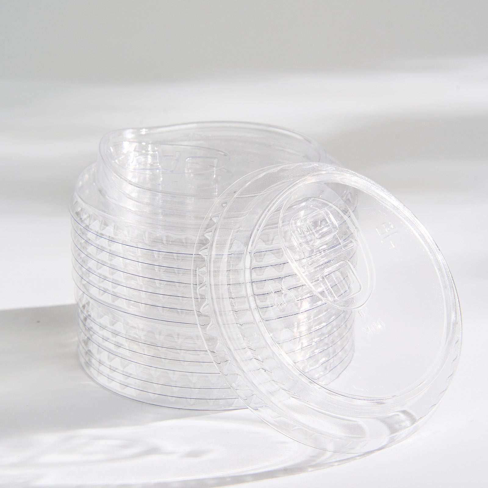 12 oz Custom Recyclable Round Bottom Plastic Cups