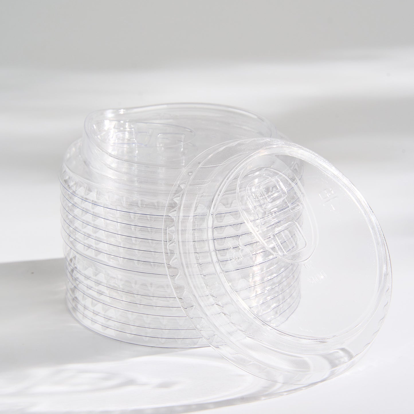 12 oz Custom Recyclable Round Bottom Plastic Cups