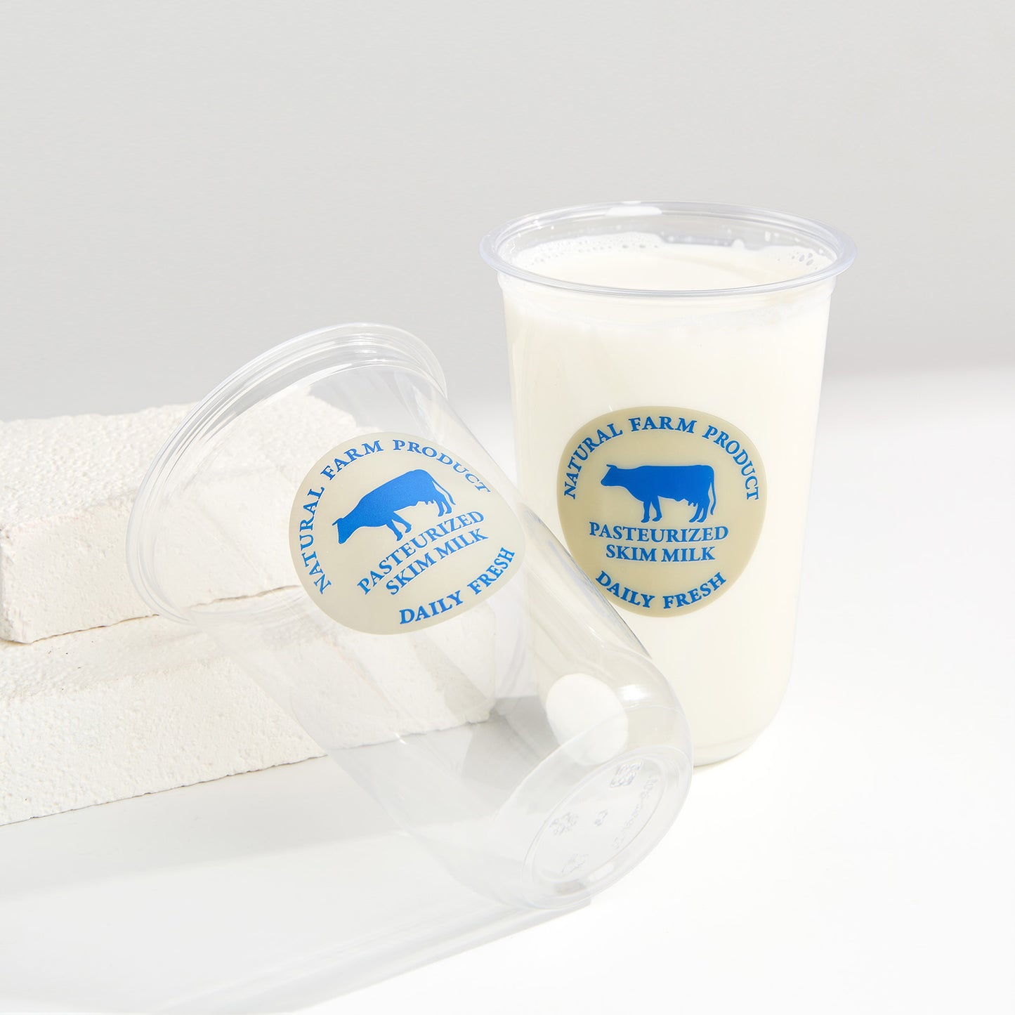 16 oz Custom Recyclable Round Bottom Plastic Cups