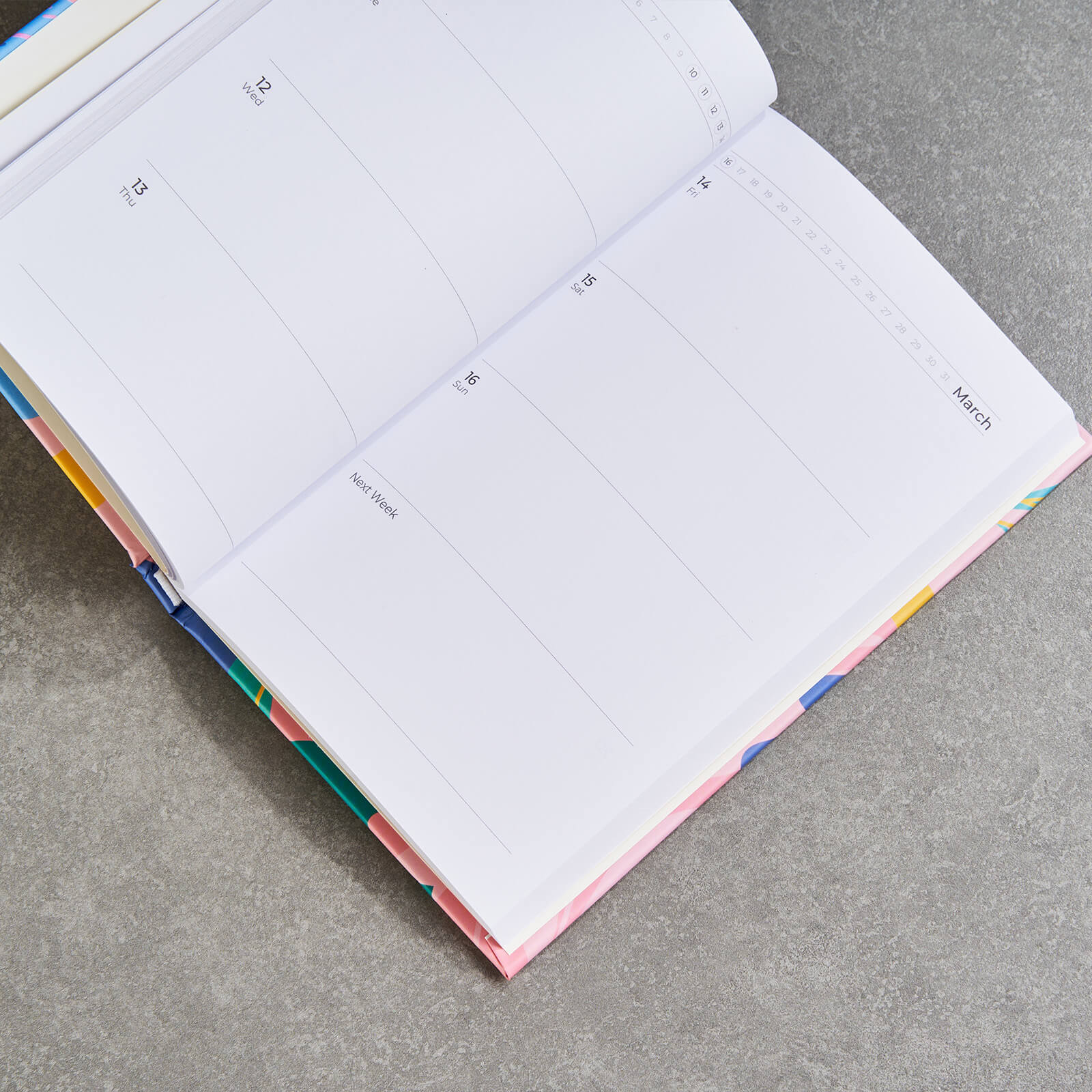 Custom Hardcover 2026 Weekly Planner