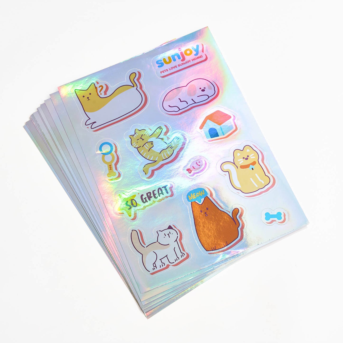 Holographic Sticker Sheets