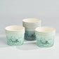 8 oz Custom Recyclable Ice Cream & Yogurt Cups
