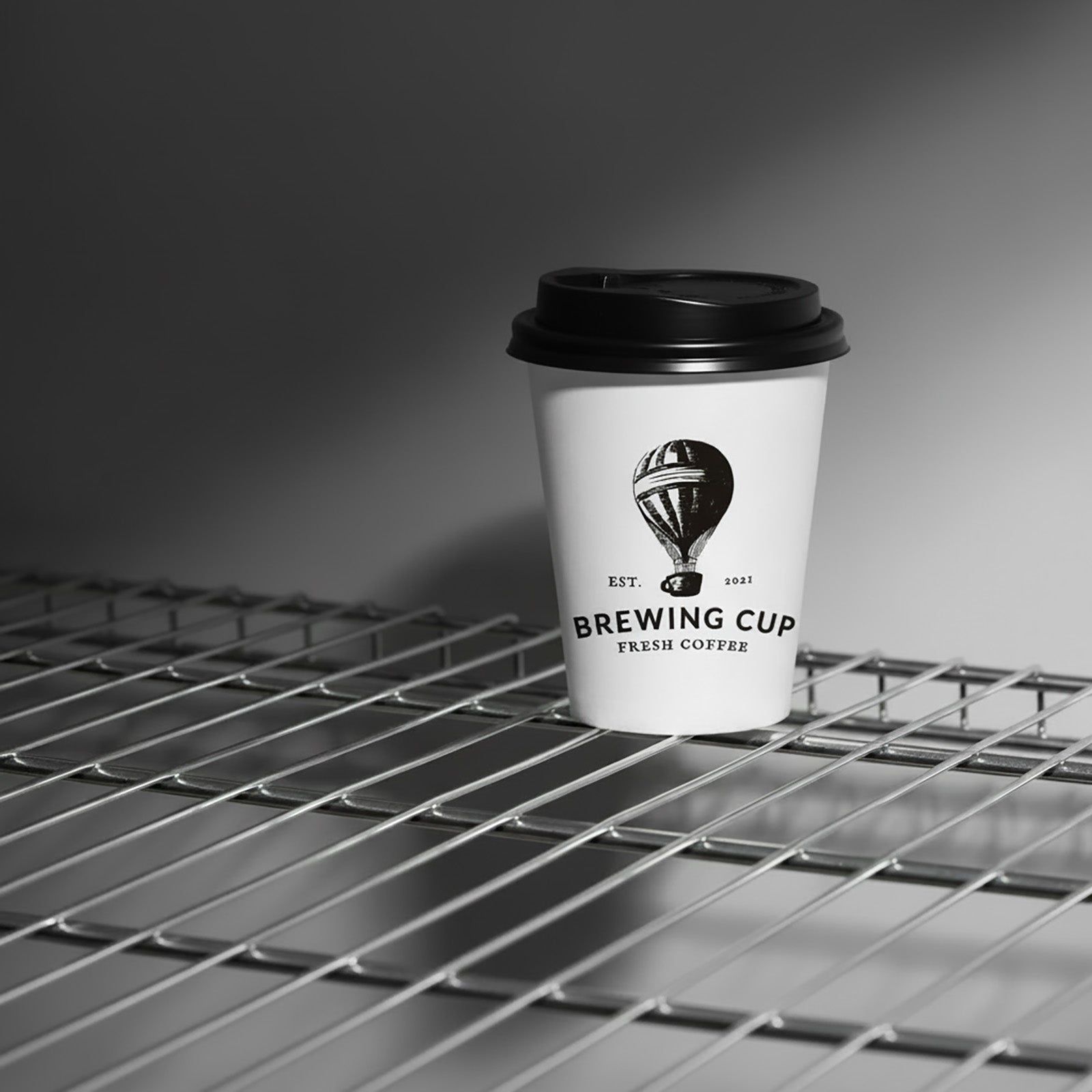 8 oz Custom Recyclable Paper Cups with Lids
