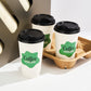 16 oz Custom Recyclable Double Wall Paper Cups with Lids