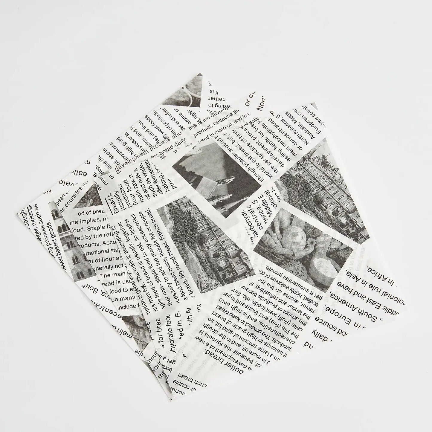 Custom Grease Resistant Food Wrapping Paper