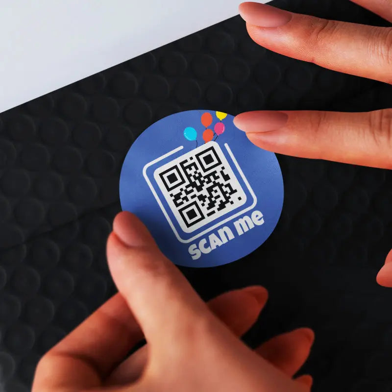 Custom QR Code Labels - Professional & Durable | Racetop Print – RACETOP