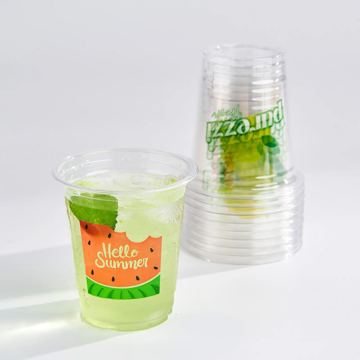 8 oz Custom Recyclable Cold Cups