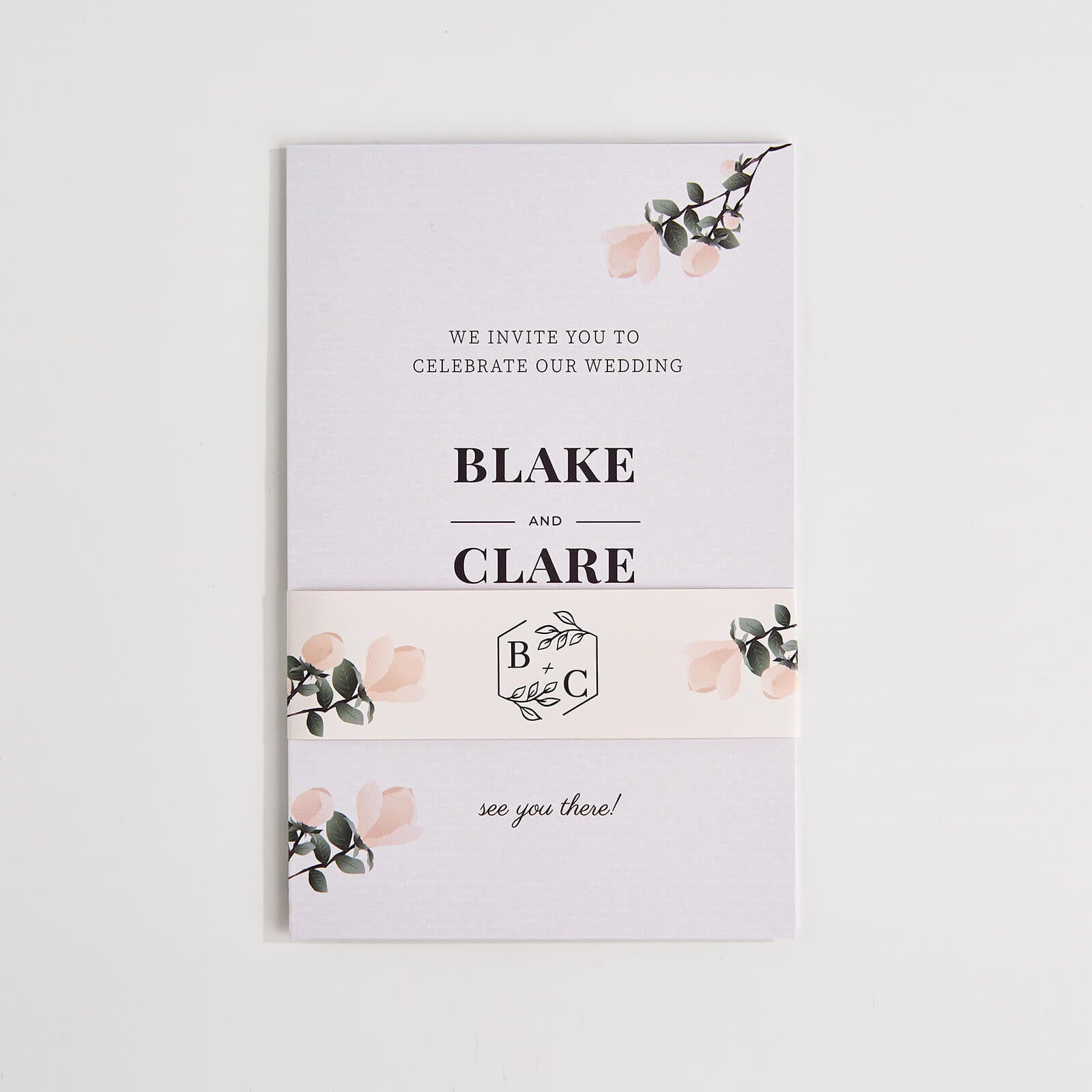 Wedding Invitation Belly Bands