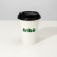 8 oz Custom Recyclable Paper Cups with Lids