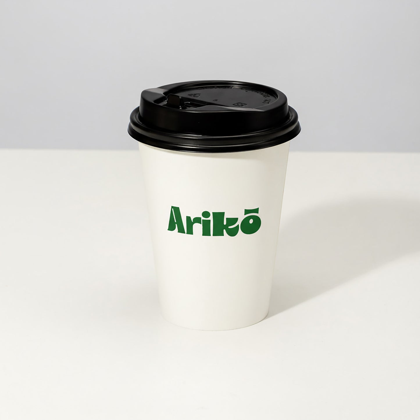 8 oz Custom Recyclable Paper Cups with Lids