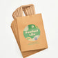 Custom Flat Handle Paper Bags
