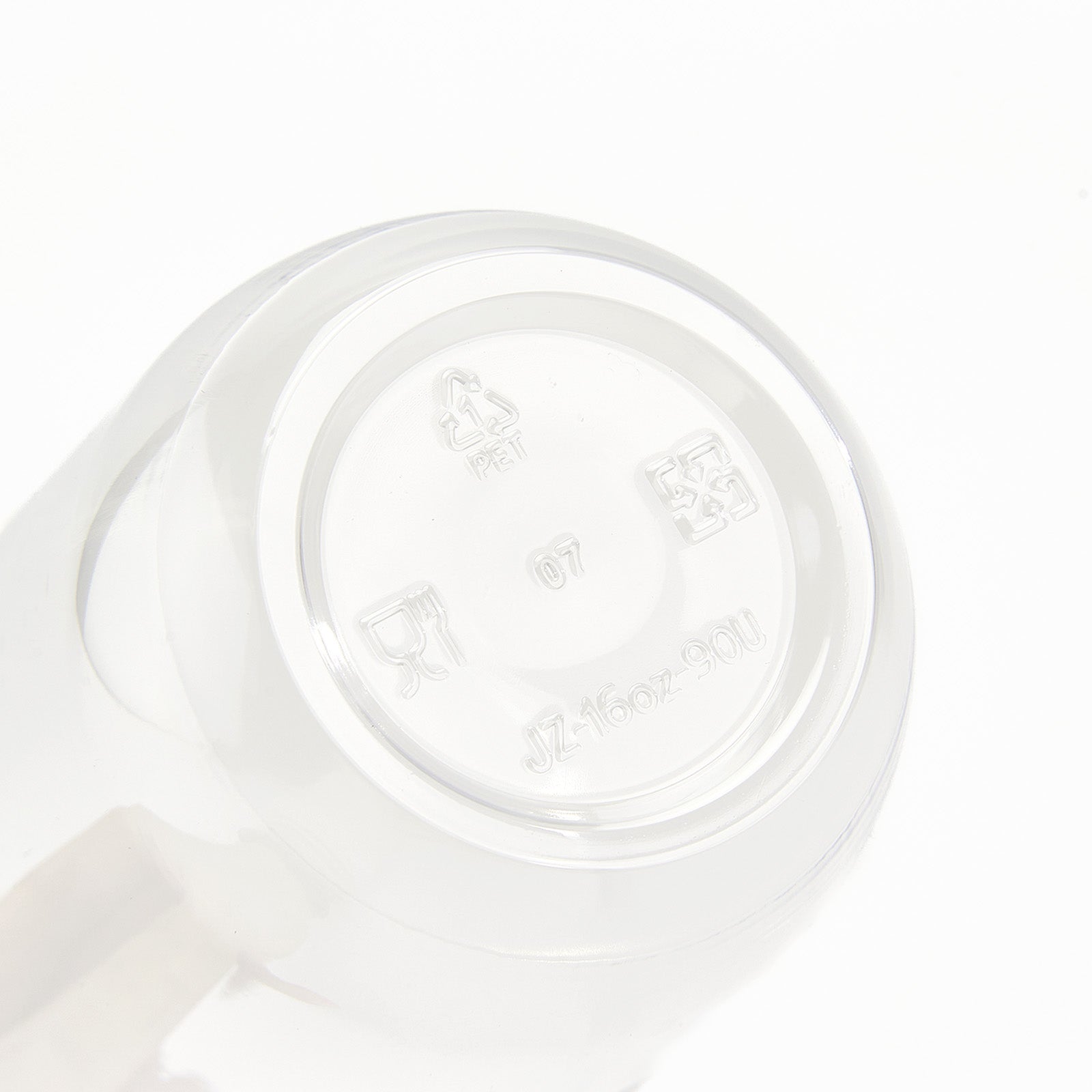 16 oz Custom Recyclable Round Bottom Plastic Cups