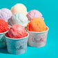 8 oz Custom Recyclable Ice Cream & Yogurt Cups