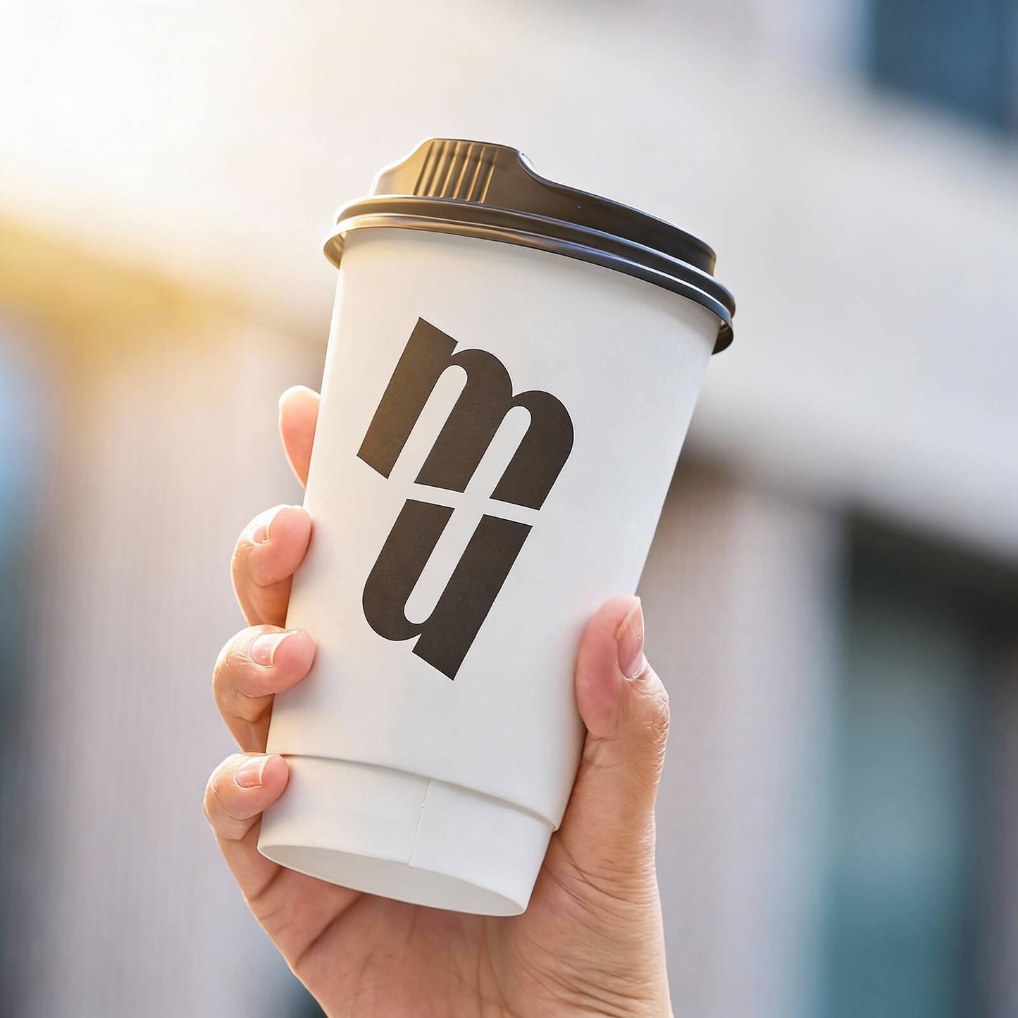 16 oz Custom Compostable Double Wall Paper Cups