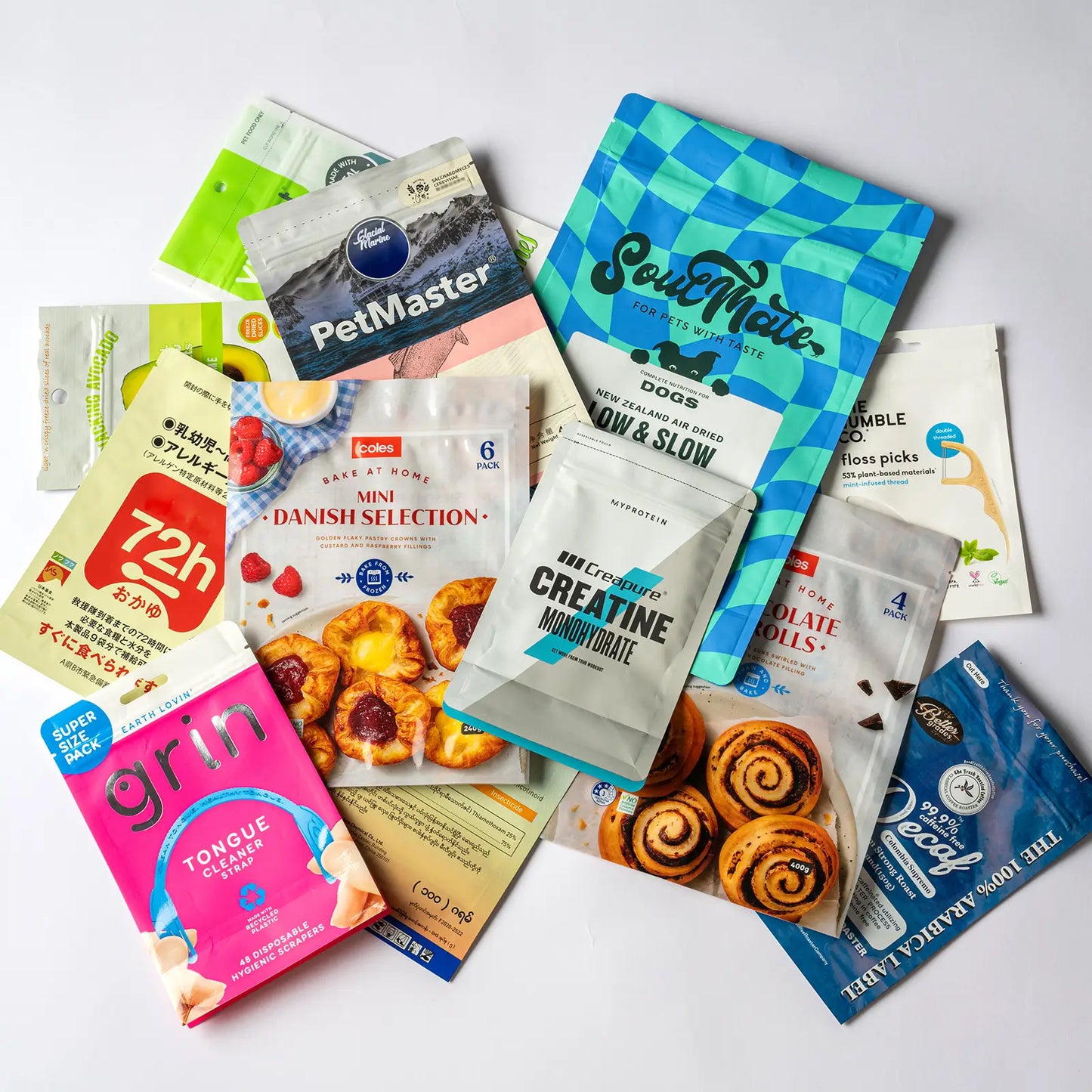 Custom Flat Pouches