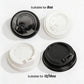 Disposable lids for Paper Cups - 8/12/16 oz-SPU RacetopPrint