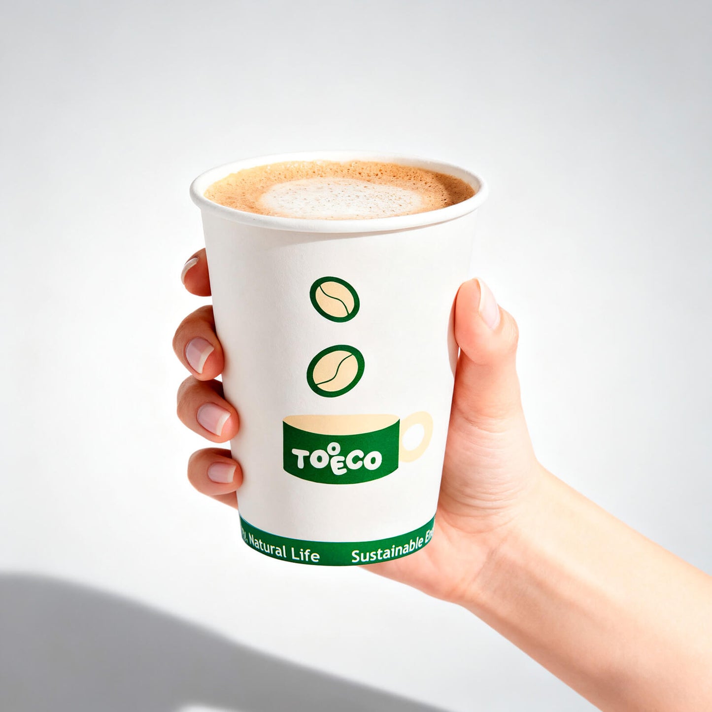 12 oz Custom Compostable Paper Cups