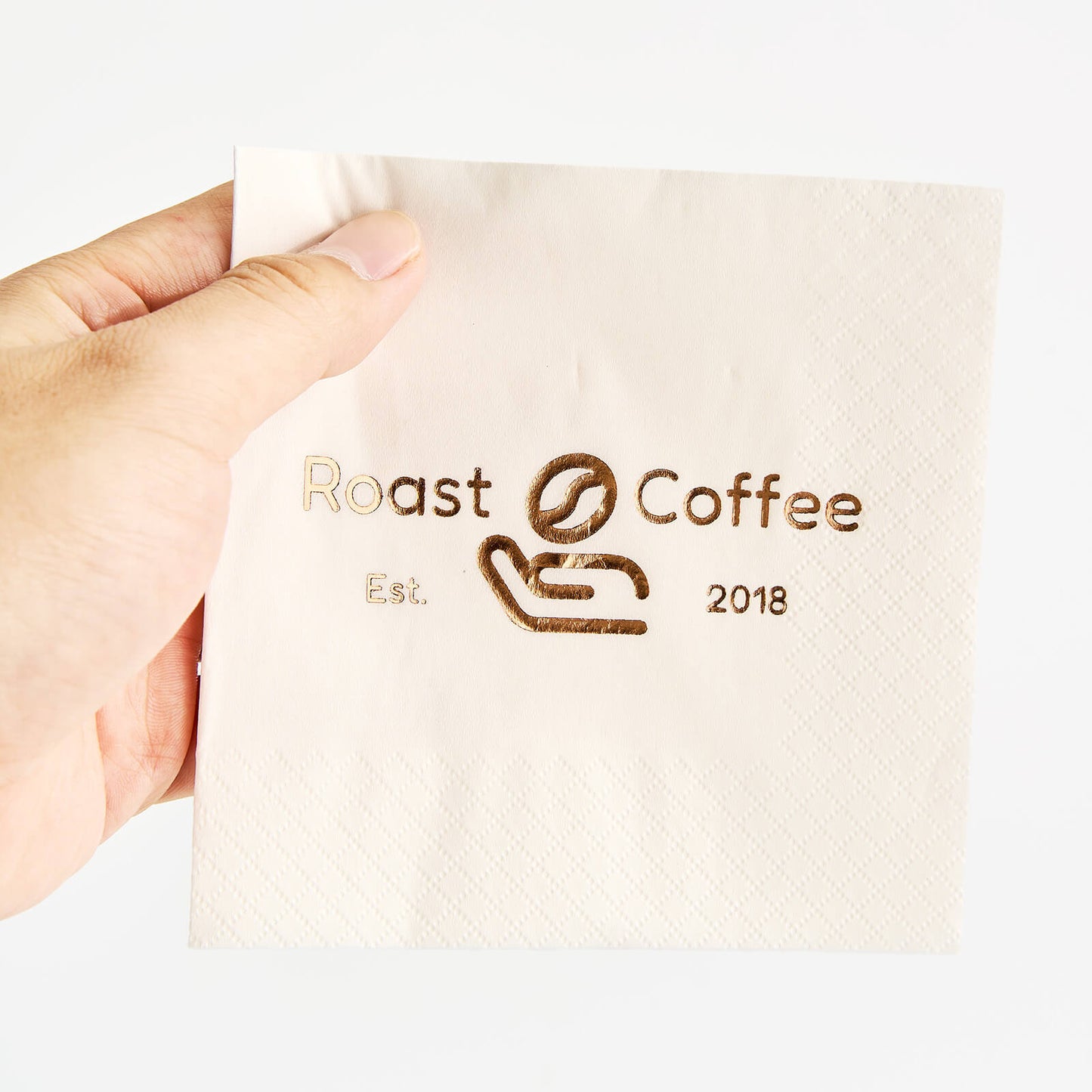 Custom Gold Foil Napkins