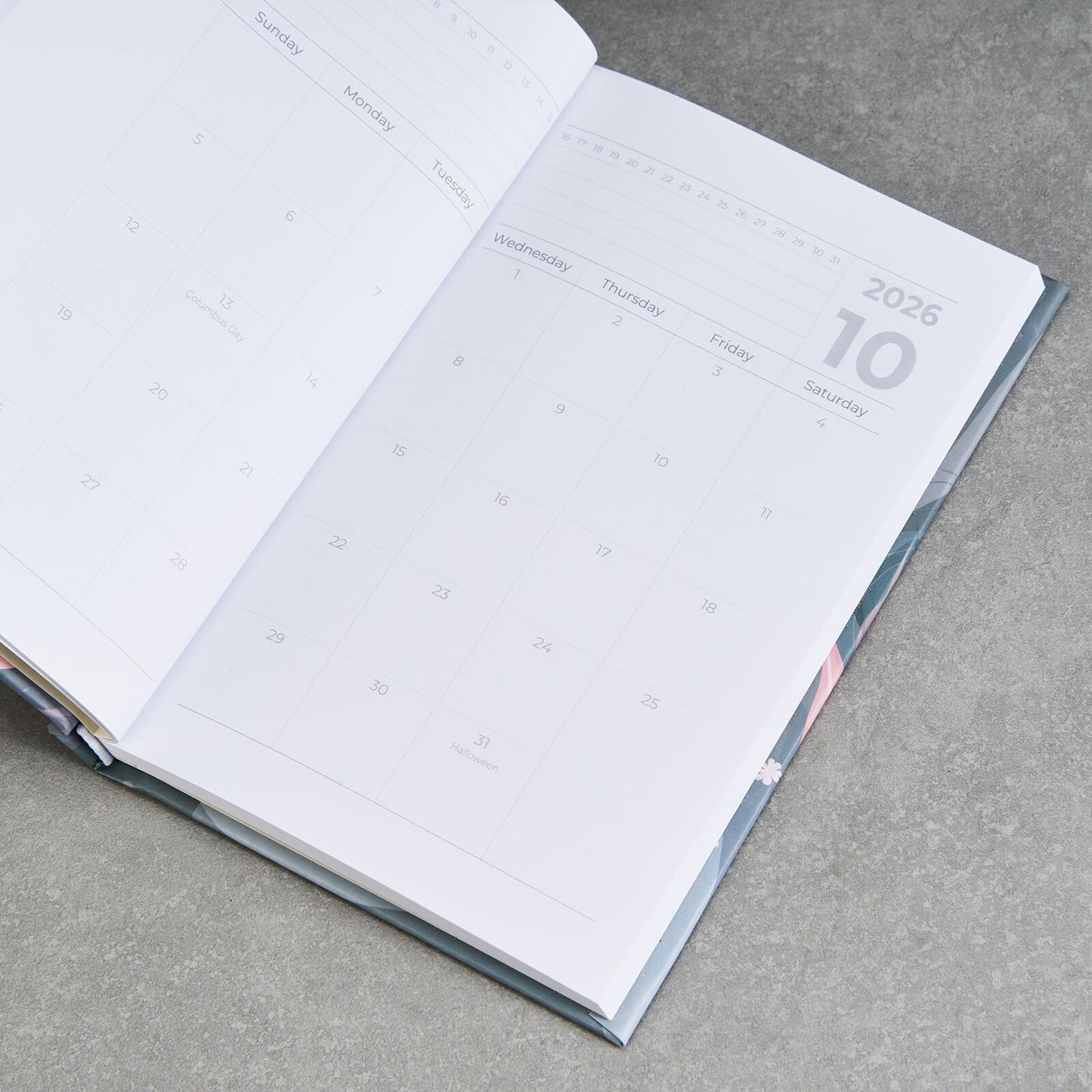 Custom Hardcover 2026 Weekly Planner