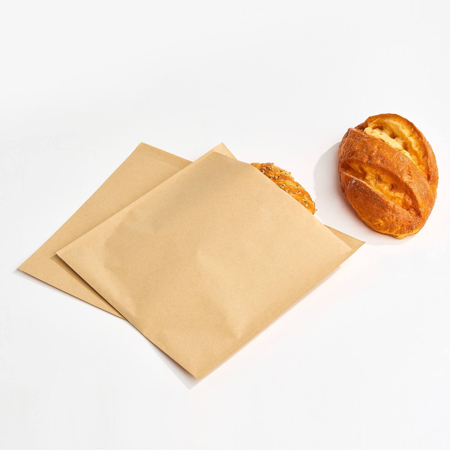 Kraft Grease Resistant Bags