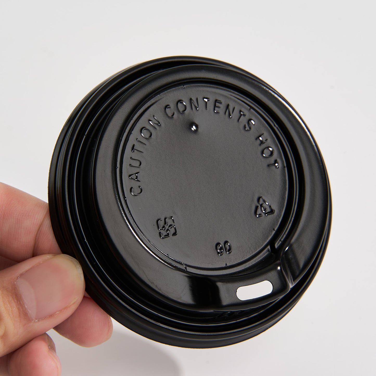 12 oz Custom Recyclable Double Wall Paper Cups with Lids
