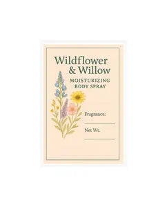 Cosmetic Product Labels tempVendor