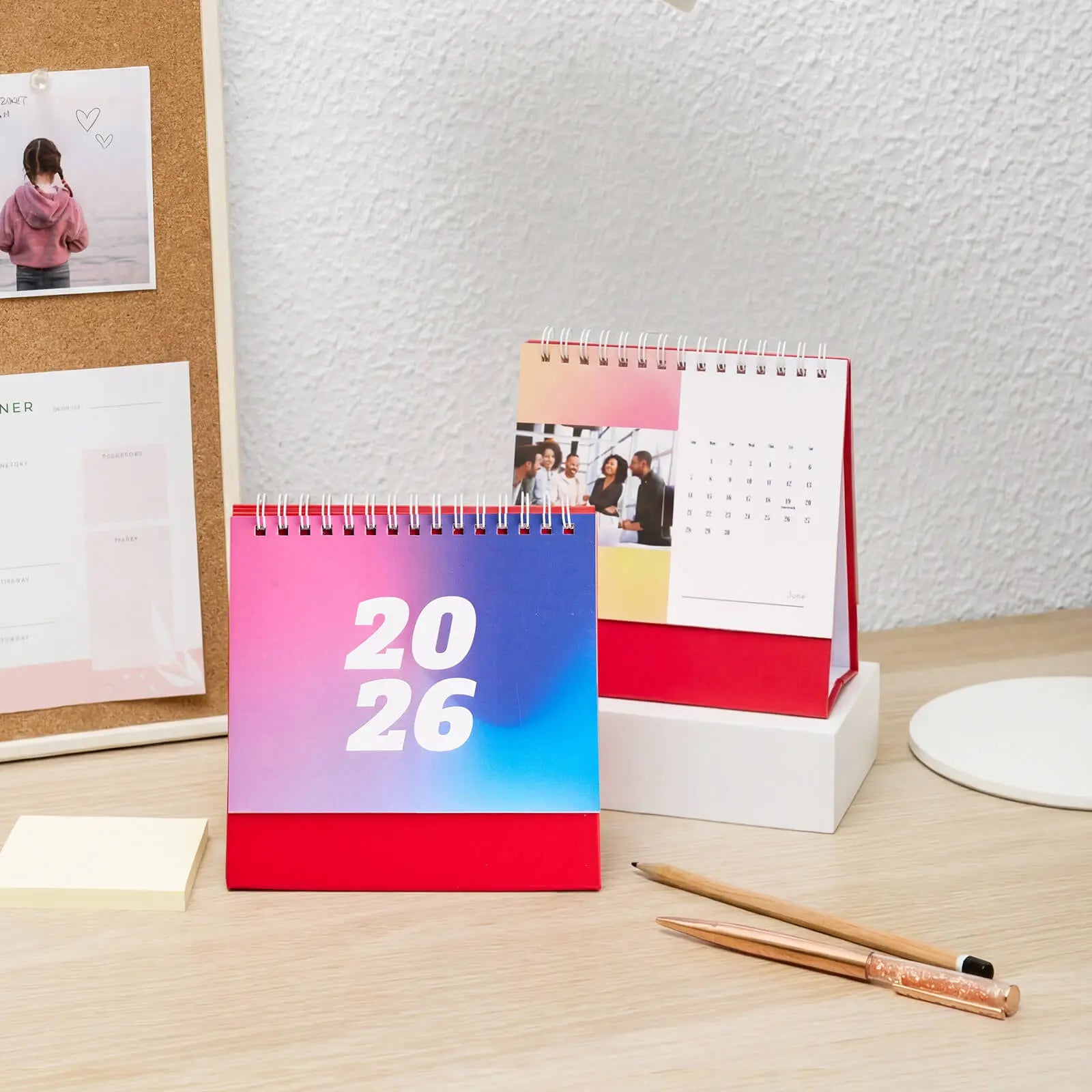 Custom Small Desk Calendars