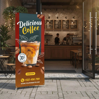 Adjustable X Banner Stands-SPU RacetopPrint